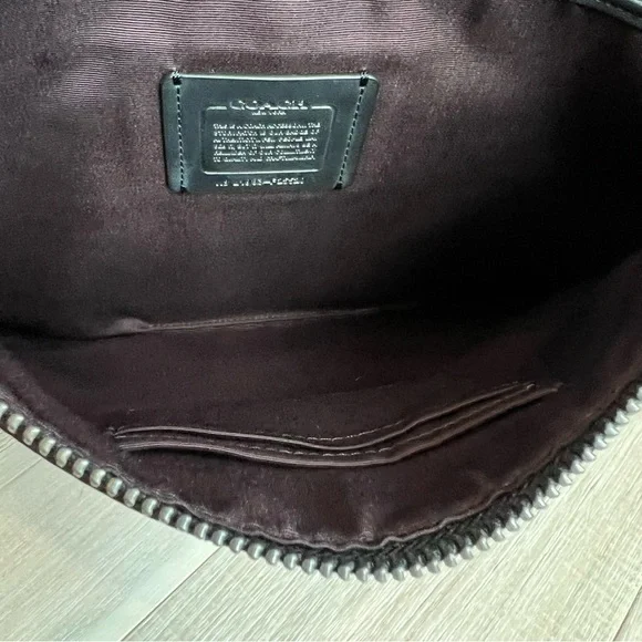 NWOT Coach Large Pouch Signature Canvas Shad - Picture 10 of 16